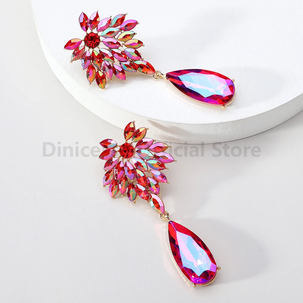 Brincos Folhas Brilhantes