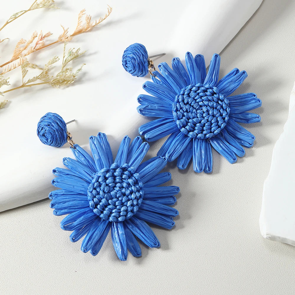Brincos Boho Florais