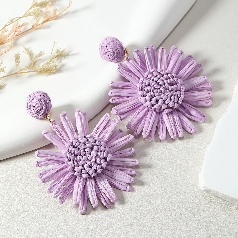 Brincos Boho Florais