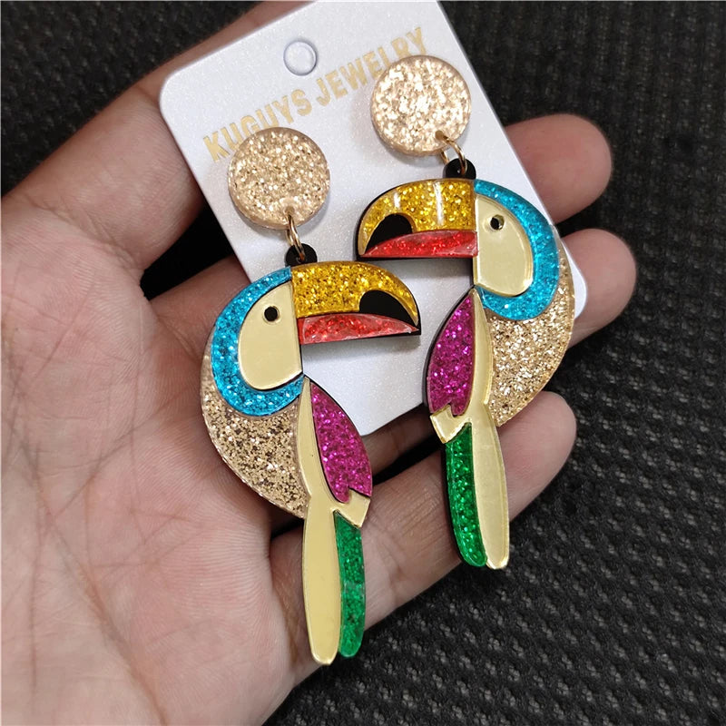 Brincos de Papagaio