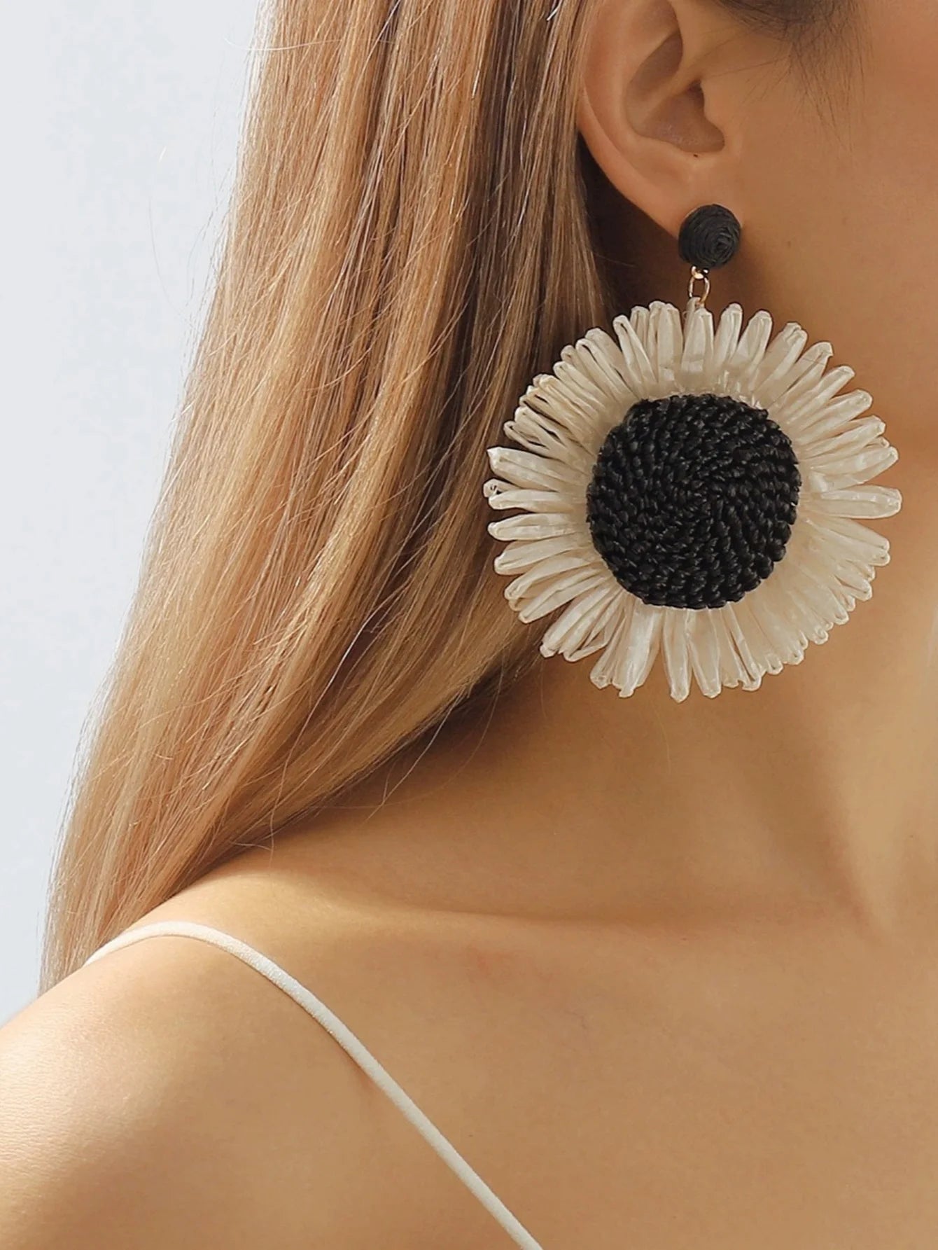 Brincos Boho Girassol
