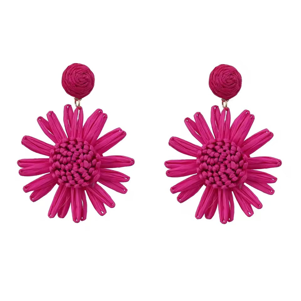 Brincos Boho Florais