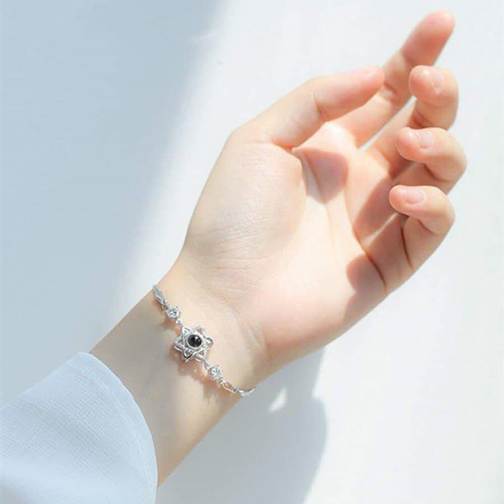 Pulseira Estrela Foto Personalizada - Uniquale